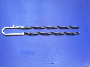 China Cushioning 220kV Earth Wire Preformed Tension Clamp factory