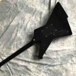 Custom High Gloss Black Destroyer Duplex Tremolo System Electric Guitar in Black