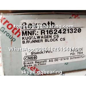 Rexroth R162421320 Narrow Type Standard Long Length High Height Linear Carriage