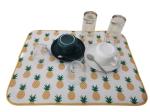 Double Sides Microfiber Dish Drying Mat Printing Designs