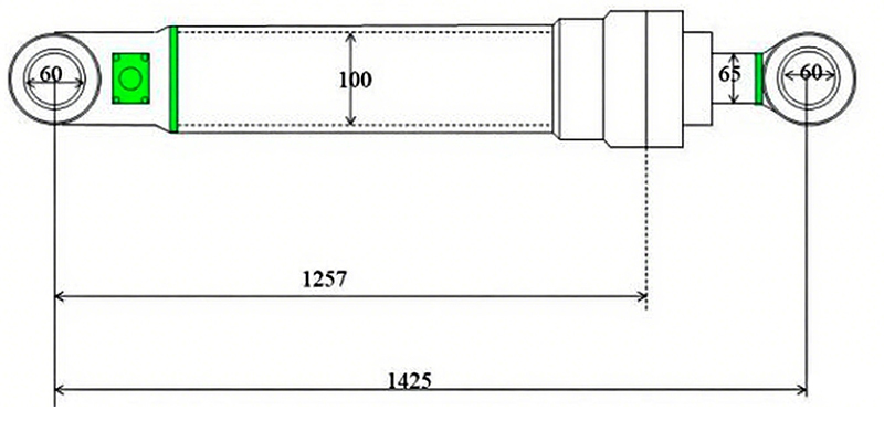 CAT E311B E312B 1195447 Excavator Hydraulic Bucket Cylinder Manufacturer