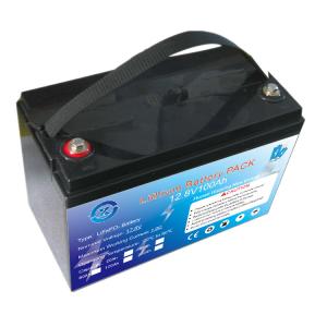 China Deep Cycle 12V 100AH Bluetooth Lithium Battery factory