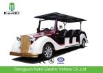 Retro Electric Sightseeing Bus With 11 Sofa Seats For Hotels / Resorts / Party