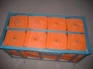 China Martensitic Steel Casting Ball Mill Lining For Ball Mills DF086 factory