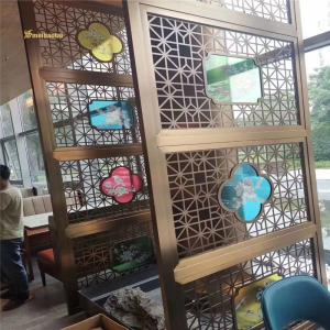China Hotel Restaurant Engineering Stainless Steel Partition factory