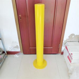 China ISO9001 Traffic Barrier Parking Stainless Steel Bollard Post 1000mm For Roadway Safety factory