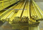 Powder Coating Aluminum Door Frame Extrusions / Porfile For Casement Door
