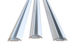 China Multiple Color Aluminum Track Channel Long Natural Life Rust Resistant factory