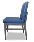 High back Solid beech wood White pu/leather upholstery dining chairs,wing chair,