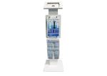 Cold Rolled Steel Powder Coated Secure Ipad Kiosk Brochure Holder Tamper Proof