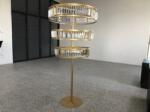 ZT-553 New design for wedding gold decoration table tree centerpiece hanging