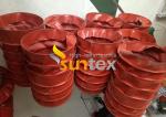 Silicone Coated Fiberglass Fabric Flexible Thermal Fireproof Material flexible