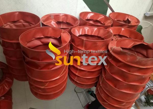 Silicone Coated Fiberglass Fabric Flexible Thermal Fireproof Material flexible