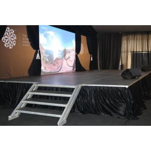 Modular Aluminum Stage Platform For Easy Assembly And Disassembly