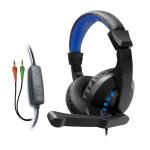 108dB Plastic Leather Omni LED Wired Gaming Headphone