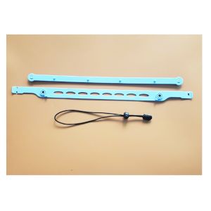 Clear Breathable PPE Headband Face Shield With Elastic Headband That Attaches To