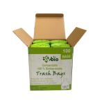 Heavy Duty Compostable Garbage Bags 13 Gallon Green Trash Bags