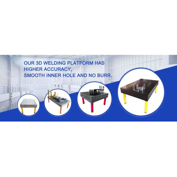 High Flatness D28 2D Welding Table for Quality Welding