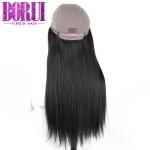 100% Virgin Human Hair 12-30 Inch Swiss Lace Closure Wig Straight 250% Density