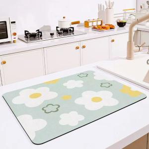 China CLASSIC Design Style Quick Drying Super Absorbent Mat for Table Decoration Accessories factory