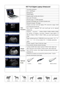 China Wearproof Veterinary Ultrasound Machine Sheep Ultrasound Scanner 12.1 Inch SVGA factory