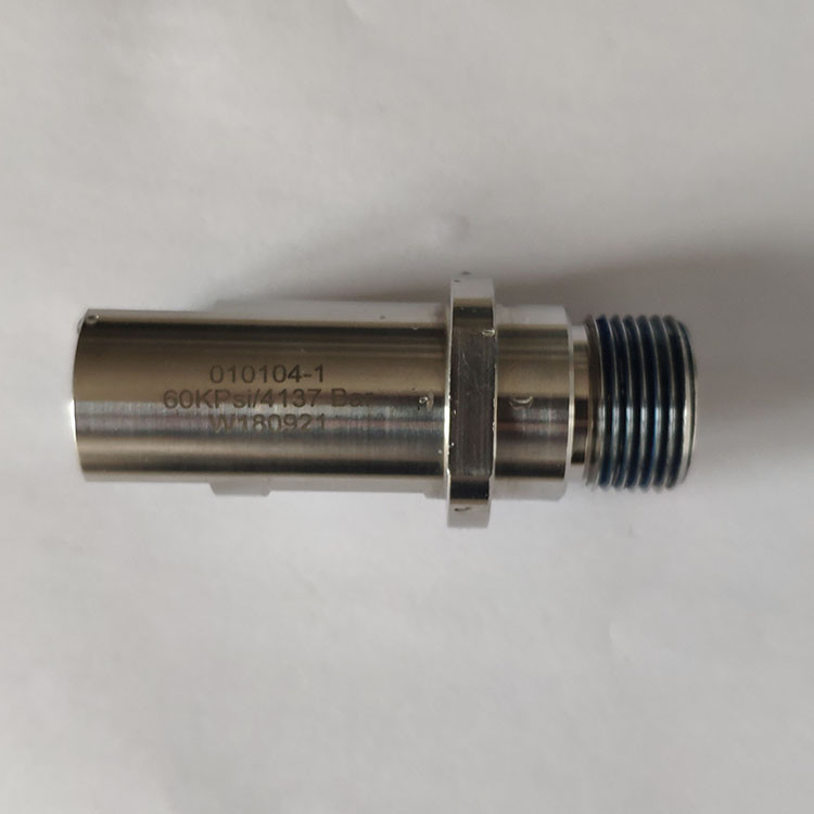 Durable 010104-1 Water Jet Cutter Parts 60k High Pressure On Off Valve Body