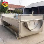 Industrial Brush Vegetable Potato Carrot Washing Peeling Cleaning Machine for