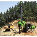 Crawler Hydraulic Bore Pile Drilling Machine 150KN.M 30 Depth