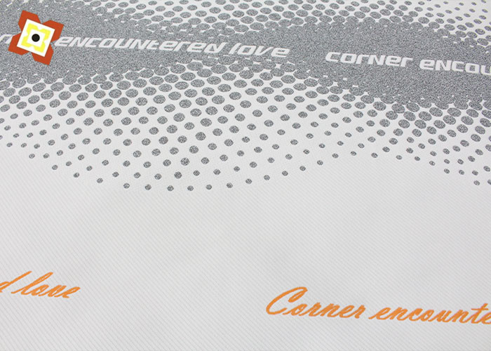 550gsm Polyester Quilted Fabric Heather Grey Graphene Fabric