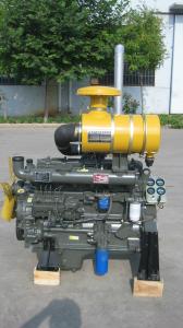 China 1500rpm Ricardo diesel engine R6105IZLD for prime power 100KW /125KVA diesel generator in optional color factory