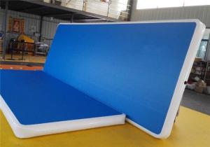 China Rapid Inflation PVC Gymnastics Air tumbling mat Air Track Mat 3M*1M*0.1M Rubber Cushion factory