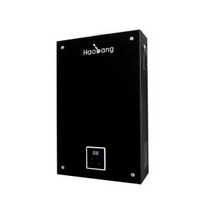 China Zero Water Pressure Constant Temperature Gas Water Heater Black factory