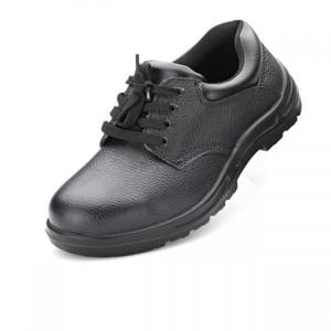 China Black Steel Toe Waterproof Slip Resistant Work Boots Barton Buffalo Leather Material factory