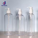 PET Square Hand Soap Dispenser 500ml Foam Pump Bottle Refillable For Lotion