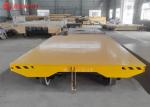 Electric Material Handling Shipyard Transporter Cart On Rail