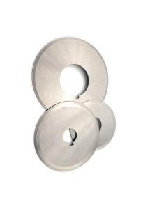 China Precision HSS Round Tape Slitter Blade 100-800mm Double Bevel Cutters factory