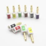 GE CAM14 ECG Parts Banana Adapters - 900178-001 ECG Adapter