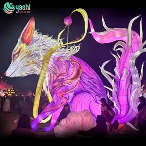 Custom LED Fox Lanterns for Theme Parks & Events