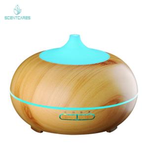 China Ultrasonic Led Light 30㎡ Wood Aromatherapy Diffuser factory