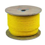 Yellow Polypropylene Rope Packaging Twisted Rope for Heavy-Duty Mooring