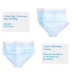 Soft 3 Layer Non Woven Fabric Mask Gauze Face Mask For Kids And Adults