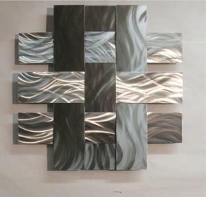 China ODM Modern Abstract Stainless Steel Wall Sculpture For Home / Gallary Decoration factory