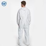 Type 5-6 Disposable Micro-porous film coverall breathable material and resist