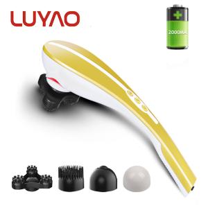 China Different Color Wireless Rechargeable Magic Wand Massager ETL Approved factory