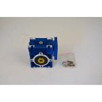 NMRV075 Gear Worm Reducer For Nema 42 / 52 Servo Stepper Motor Output 28mm