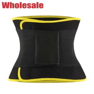 China Neoprene 4 Steel Bone Sweat Band Waist Trimmer Belt For Running Yoga factory