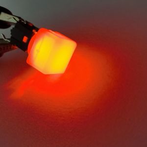 Mini SPST Illuminated Push Button Switch IP40 With Cube Cap