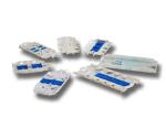 0.01dbm 60mm fiber optic patch panel / ftth fiber splice tray