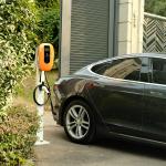 IP65 Waterproof Floor Mounted EV Charger , Electric Charging Point 400V