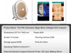 China Dermatoscope 3D Face Camera Analyzer VS001 for Cosmetic Therapist factory